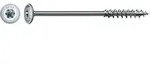 SPAX Holzbauschraube WIROX - Teilgewinde, Tellerkopf, T-STAR plus, 4CUT, WIROX