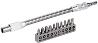 Bosch 11 Stk. flexible Verl&auml;ngerung aus Metall SDB Ausf&uuml;hrung: 11-tlg. Bit-Set plus