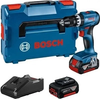 Bosch Akku-Schlagbohrschauber GSB 18V-45, 2 x Akku GBA 18V 3.0Ah in L-BOXX