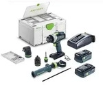 Festool Akku-Schlagbohrschrauber QUADRIVE TPC 18/4 5,0/4,0 I-Set Ausf&uuml;hrung: