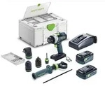 Festool Akku-Schlagbohrschrauber QUADRIVE TPC 18/4 5,0/4,0 I-Set/XL Ausf&uuml;hrung: