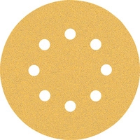 Bosch EXPERT C470 Schleifpapier mit 8 L&ouml;chern f&uuml;r Exzenterschl., 125 mm, K 80,