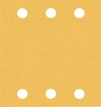 Bosch EXPERT C470 Schleifpapier, 6 L&ouml;cher f&uuml;r Schwingschleife, 115 x 107 mm, K 120,