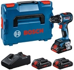 Bosch Professional Set: Akku-Bohrschrauber GSR 18V-90 C, 3 x ProCORE18V 4.0Ah, L-BOXX