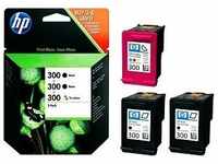 HP SD518AE, HP 300 Multipack Schwarz / mehrere Farben Original SD518AE