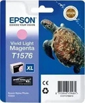 Epson C13T15764010, Epson T1576 XL Druckerpatrone Pink (hell) Original C13T15764010