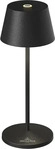 SOMPEX 97242, SOMPEX SEOUL MICRO RC Akkutischleuchte mit Ladestation schwarz,...