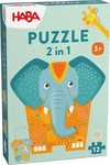 Haba 2011068001, Haba Puzzle 2in1 Elefant 2011068001, Spielzeuge & Spiele >