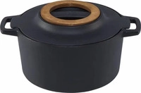 FISKARS 1026565, FISKARS Norden Gusseisen Kasserolle Dutch Oven 4L, Heim & Garten