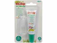 Nuby All Natural Kombipack Kinderzahngel + Fingerzahnbürste CG67575