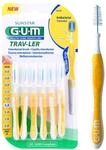 SUNSTAR Deutschland GmbH GUM Trav-Ler Interdentalb&uuml;rsten 6er, 1514, gelb, 1,3 mm,