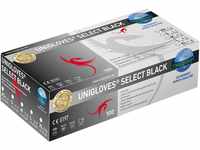 Unigloves Select Black 2403 Handschuhe Latex, schwarz Gr. M