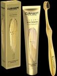 Curasept S.p.A. CURASEPT Gold Luxury Whitening Zahnpasta 75 ml + Zahnb&uuml;rste