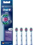 Procter & Gamble Oral-B Aufsteckb&uuml;rsten Pro 3D White 4 St&uuml;ck