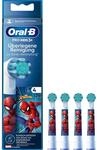 Procter & Gamble Oral-B Aufsteckb&uuml;rsten Spiderman 4 St&uuml;ck