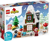 LEGO 10976, LEGO DUPLO 10976 - Lebkuchenhaus mit Weihnachtsmann
