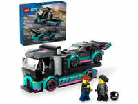 LEGO Bausteine 60406, LEGO Bausteine LEGO City 60406 - Autotransporter mit Rennwagen