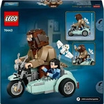 LEGO 76443, LEGO Harry Potter 76443 - Hagrids und Harrys Motorradtour