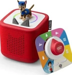 Tonies 11003478, Tonies Toniebox 2 Play Set Rot mit Controller und Paw Patrol Chase
