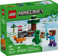 LEGO 21583, LEGO Minecraft - Steves Abenteuer in der Taiga (21583)