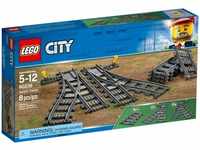 LEGO Bausteine 60238, LEGO Bausteine LEGO City 60238 - Eisenbahn Weichen