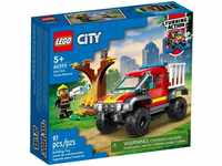 LEGO Bausteine 60393, LEGO Bausteine LEGO City 60393 - Feuerwehr-Pickup