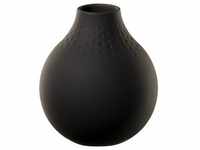 Villeroy & Boch Collier noir Vase Perle klein schwarz