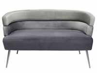 Kare Design Sofa Sandwich 2-Sitzer Grau