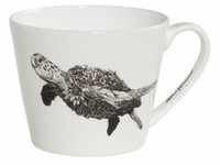 Maxwell & Williams MARINI FERLAZZO Becher Sea Turtle, Premium-Keramik, in Geschenkbox