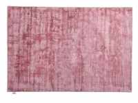 Tom Tailor Viskose-Teppich Shine uni 251 rose 140 cm x 200 cm