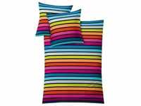 Kleine Wolke Bettwäsche Rimini multicolor Komfort Bettbezug 155x220, Kissenbezug