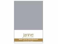 Janine Spannbetttuch MAKO-FEINJERSEY Mako-Feinjersey platin 5007-28 200x200