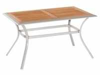 Hertie Garten Siena Tisch 140x 80 cm, Tischplatte aus Akazienholz