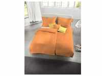 Fleuresse Bettwäsche Garnituren Colours orange 135x200 + 80x80