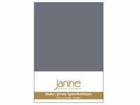 Janine Spannbetttuch MAKO-FEINJERSEY Mako-Feinjersey opalgrau 5007-48 200x200