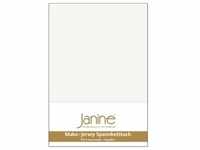 Janine Spannbetttuch MAKO-FEINJERSEY Mako-Feinjersey ecru 5007-09 100x200