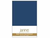 Janine Spannbetttuch MAKO-FEINJERSEY Mako-Feinjersey marine 5007-82 100x200