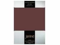 Janine Spannbetttuch ELASTIC-JERSEY Elastic-Jersey dunkelbraun 5002-87 150x200