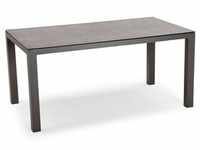 Best Tisch Houston 160x90cm anthrazit/anthrazit Gartentisch