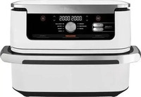 Ninja AF500EUWH, Ninja AF500 Foodi Flex Drawer Doppel-Hei&szlig;luftfritteuse weiss