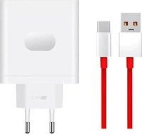 OnePlus 100W Schnellladeger&auml;t SUPERVOOC Type-A + USB-C Cable wei&szlig;