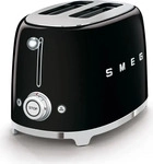 Smeg TSF01BLEU, Smeg TSF01 Toaster schwarz