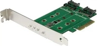 StarTech.com PEXM2SAT32N1, StarTech.com 3PT M.2 SSD CARD - PCIE 3.0