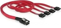 Delock 83057, Delock Kabel mini SAS 36pin zu 4x SATA