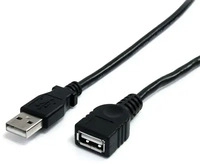 StarTech.com USBEXTAA3BK, StarTech.com 90CM USB 2.0 VERLAENGERUNG -