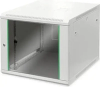 Digitus DN-19 09U-6/6-EC, Digitus SoHo-Line 9HE Wandschrank - DN-19 09U-6/6-EC