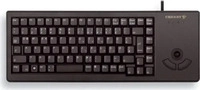 Cherry G84-5400LUMDE-2, Cherry XS Trackball Keyboard corded USB black (DE)