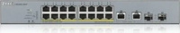 Zyxel GS1350-18HP-EU0101F, Zyxel GS1350 Desktop Gigabit Smart Switch 16x RJ-45...