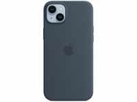 Apple MPT53ZM/A, Apple Silikon Case mit MagSafe für iPhone 14 Plus sturmblau