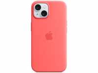 Apple MT0V3ZM/A, Apple Silikon Case iPhone 15 mit MagSafe guave